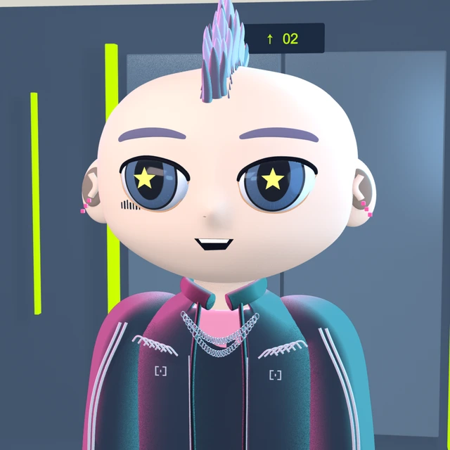 REPLIKS #0025, Rare 3D avatar